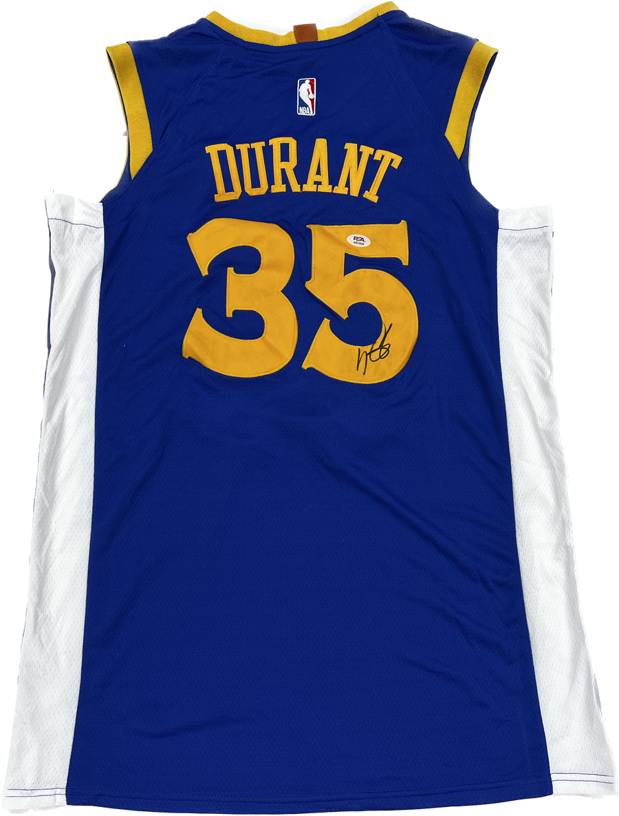 Kevin Durant signed jersey PSA/DNA Golden State Warriors Autographed