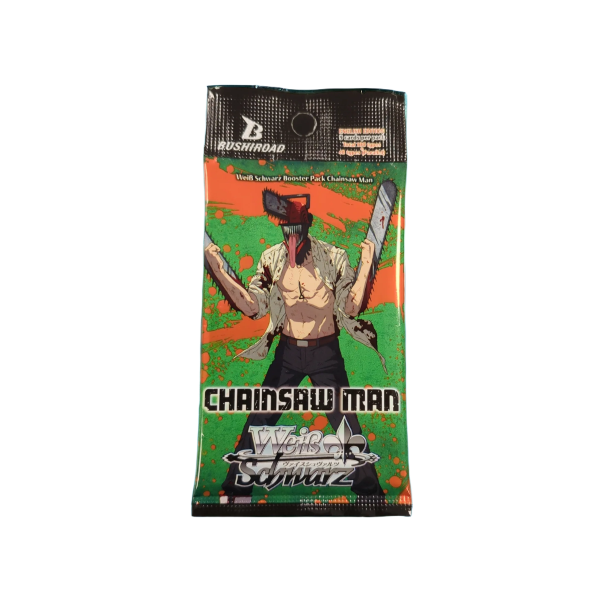 Weiss Schwarz: Chainsaw Man Booster Pack (9 Cards) – Ralphie's Funhouse