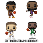 PREORDER (Estimated Arrival Q3 2024) POP NBA: Set of 4 with Soft Protectors