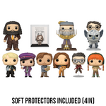 POP Movies: Harry Potter and the Prisoner of Azkaban - Set of 10 with 4in Soft Protectors