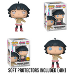 PREORDER (Estimated Arrival Q3 2024) POP Animation: Boruto- Himawari Chase & Common Set of 2 with Soft Protectors