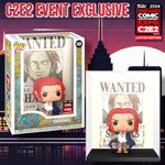 Pop! Movie Poster: One Piece - Shanks (2024 C2E2 OFFICIAL EVENT EXCLUSIVE)