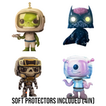 PREORDER (Estimated Arrival Q2 2024) POP Asia: Mission Control Series - Set of 4 (Chengdu Pop Up Shop / Mindstyle Exclusive Release) with Soft Protectors