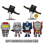 PREORDER (Estimated Arrival Q3 2024) POP Retro Toys: Transformers G1 40th - Set of 6 (with chase) with Soft Protectors