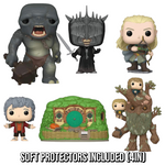 PREORDER (Estimated Arrival Q3 2024) POP Movies: Lord of the Rings - Set of 5 with 4in Soft Protectors