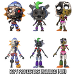 PREORDER (Estimated Arrival Q4 2024) POP Games: Five Night's at Freddy's Security Breach Ruin - Pop & Action Figure Set of 6 with 4in Soft Protectors