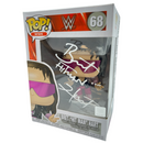 Bret Hart signed WWE Funko POP Figure #68 (w/ PSA)