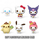 PREORDER (Estimated Arrival Q4 2024) POP Sanrio: Hello Kitty - Set of 6 with Soft Protectors