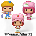 PREORDER (Estimated Arrival Q4 2024) POP Retro Toys: Strawberry Shortcake - Set of 3 with Soft Protectors