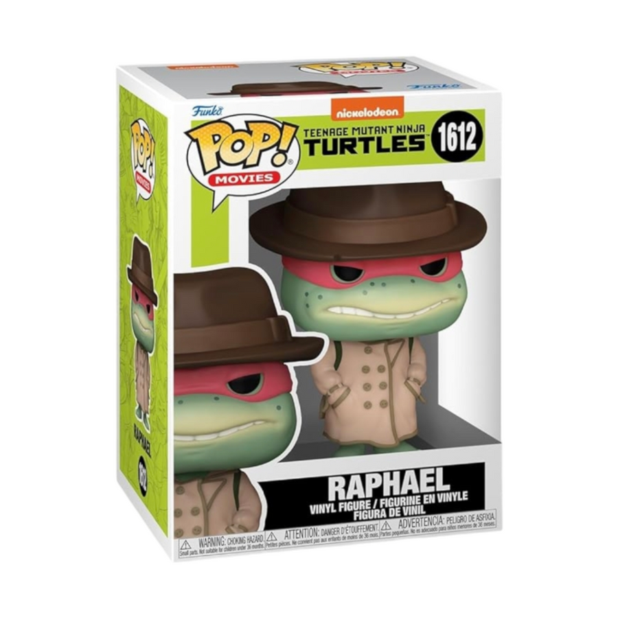 PREORDER (Estimated Arrival Q4 2024) POP MOVIES: Teenage Mutant Ninja Turtles - Raphael w/Coat & Hat