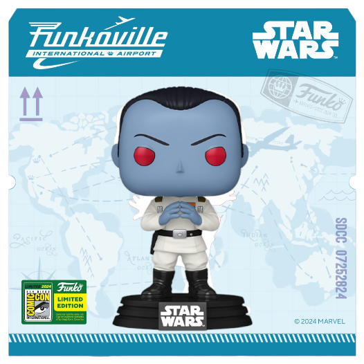 PREORDER (Estimated Arrival August 2024) Pop! Vinyl: Star Wars - Grand Admiral Thrawn (2024 SDCC EVENT EXCLUSIVE)