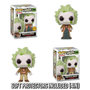 PREORDER (Estimated Arrival Q4 2024) POP Movies: Beetlejuice Beetlejuice- Beetlejuice Chase & Common Set of 2 with Soft Protectors