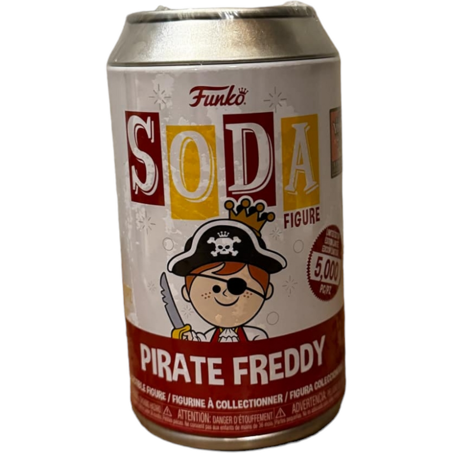 Pop! Originals: LE5000 Pirate Freddy Sealed Funko Soda Vinyl (Funtastic Voyage Online Edition)