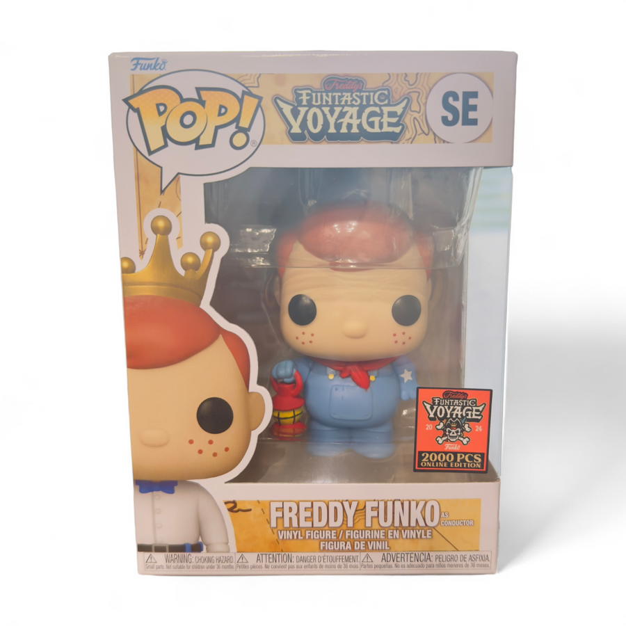 Pop! Originals: LE2000 Freddy Funko as School House Rock Conductor (Funtastic Voyage Online Edition)