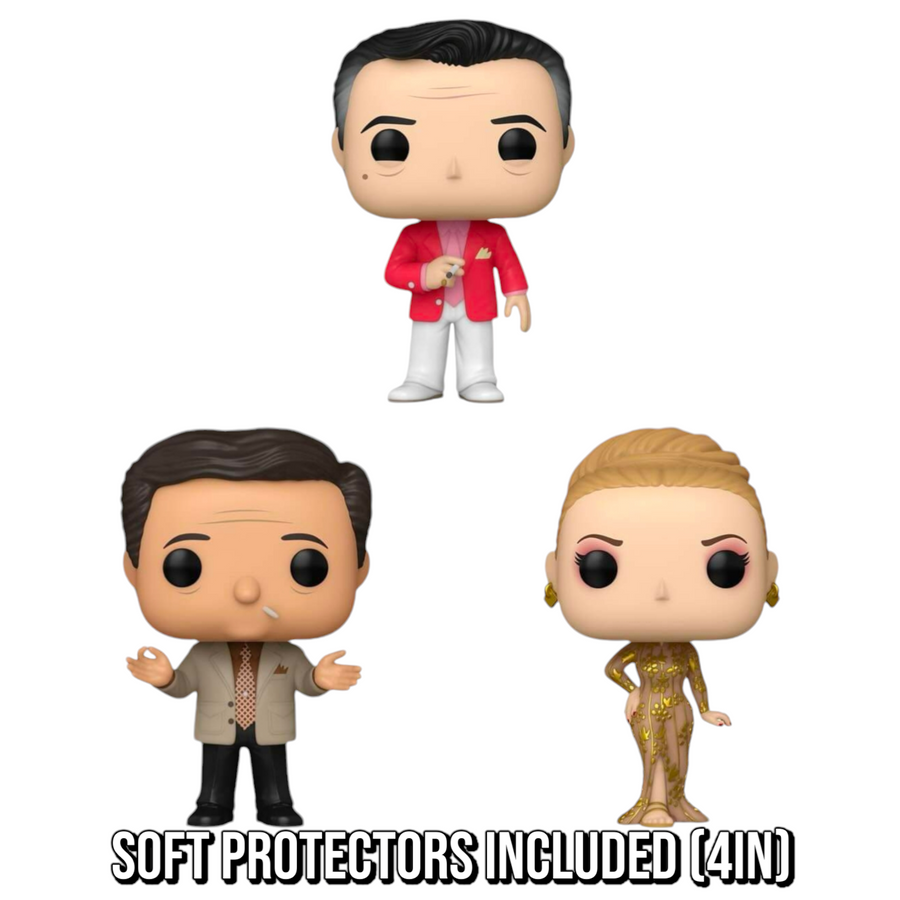 PREORDER (Estimated Arrival Q1 2025) POP Movies: Casino– Set of 3 with Soft Protectors