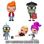 PREORDER (Estimated Arrival Q1 2025) POP TV: Futurama S4- Set of 5 including Specialty Series Exclusive with Soft Protectors