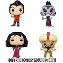 PREORDER (Estimated Arrival Q1 2025) POP Disney: Villains S5- Set of 4 with Soft Protectors