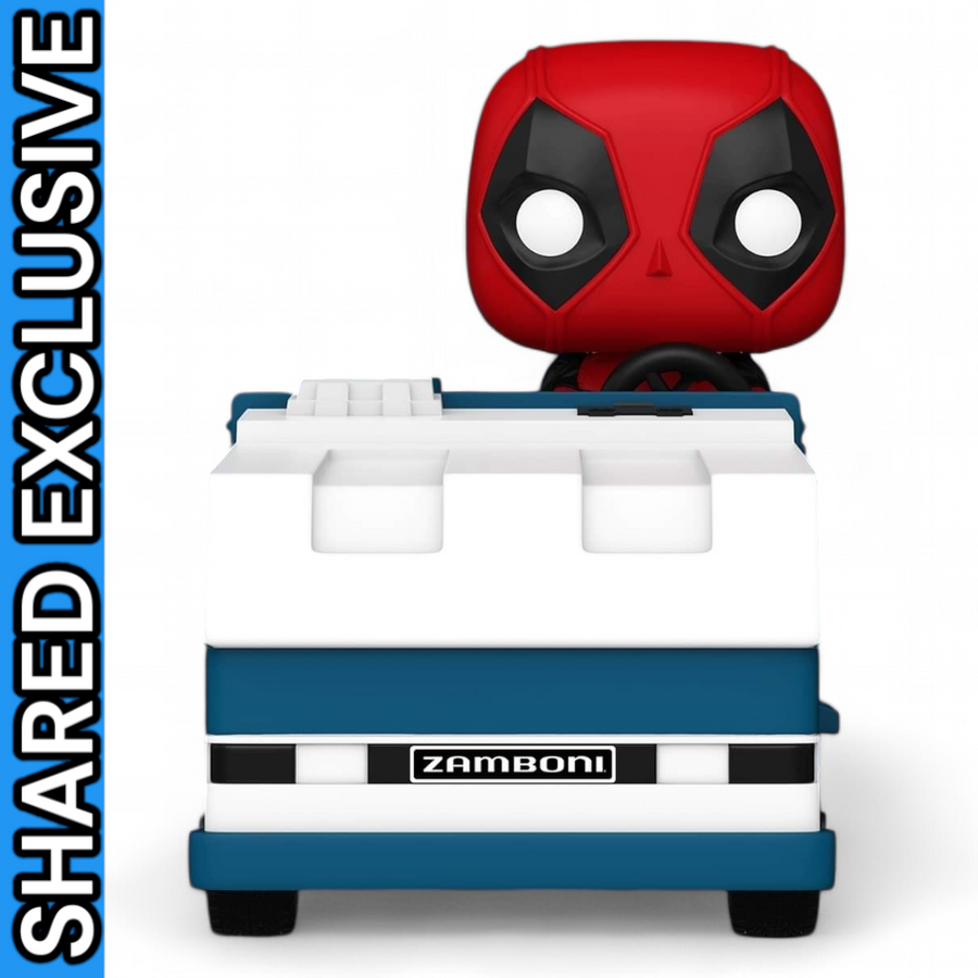 [NYCC 2024 Shared Exclusive] Pop! Ride: Marvel - Deadpool on Zamboni (LE8500)