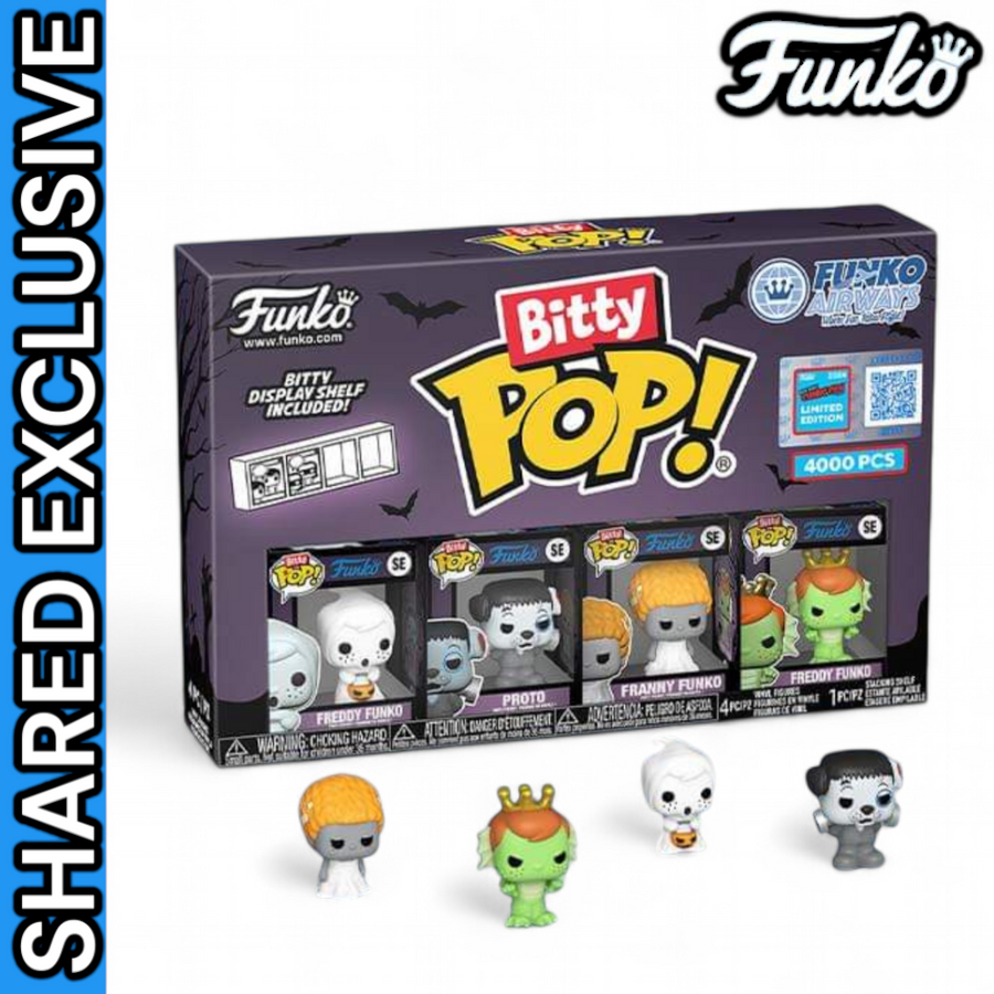 [NYCC 2024 Shared Exclusive] Bitty Pop!: Funko Originals - Sealed Set of 4