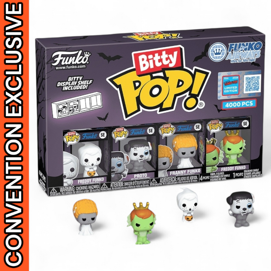 [2024 New York Comic Convention Exclusive] Bitty Pop!: Funko Originals - Sealed Set of 4