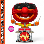 [2024 New York Comic Convention Exclusive] Pop! Vinyl: The Muppets - Animal with Drums (Flocked) LE1500