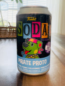 Pop! Originals: LE500 Blacklight Pirate Proto Sealed Funko Soda Vinyl (Funtastic Voyage Online Edition)