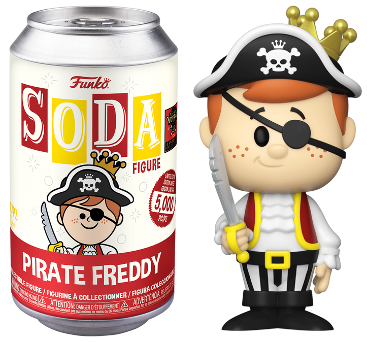 LE5000 Pirate Freddy Funko Soda (Funtastic Voyage Online