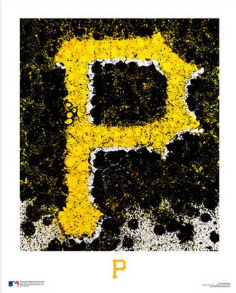 Pittsburgh Pirates Timothy Raines Logo Art 16