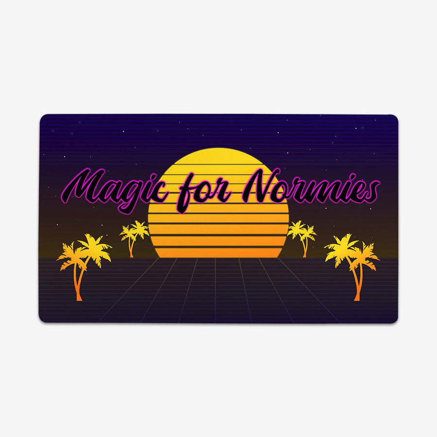Magic for Normies Vaporwave Playmat