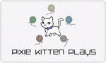 Pixie Kitten Plays Playmat