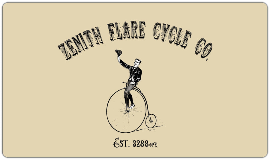 Zenith Flare Cycle Co Playmat