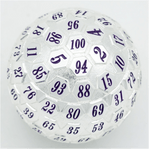 45mm Metal D100 - Platinum with Purple