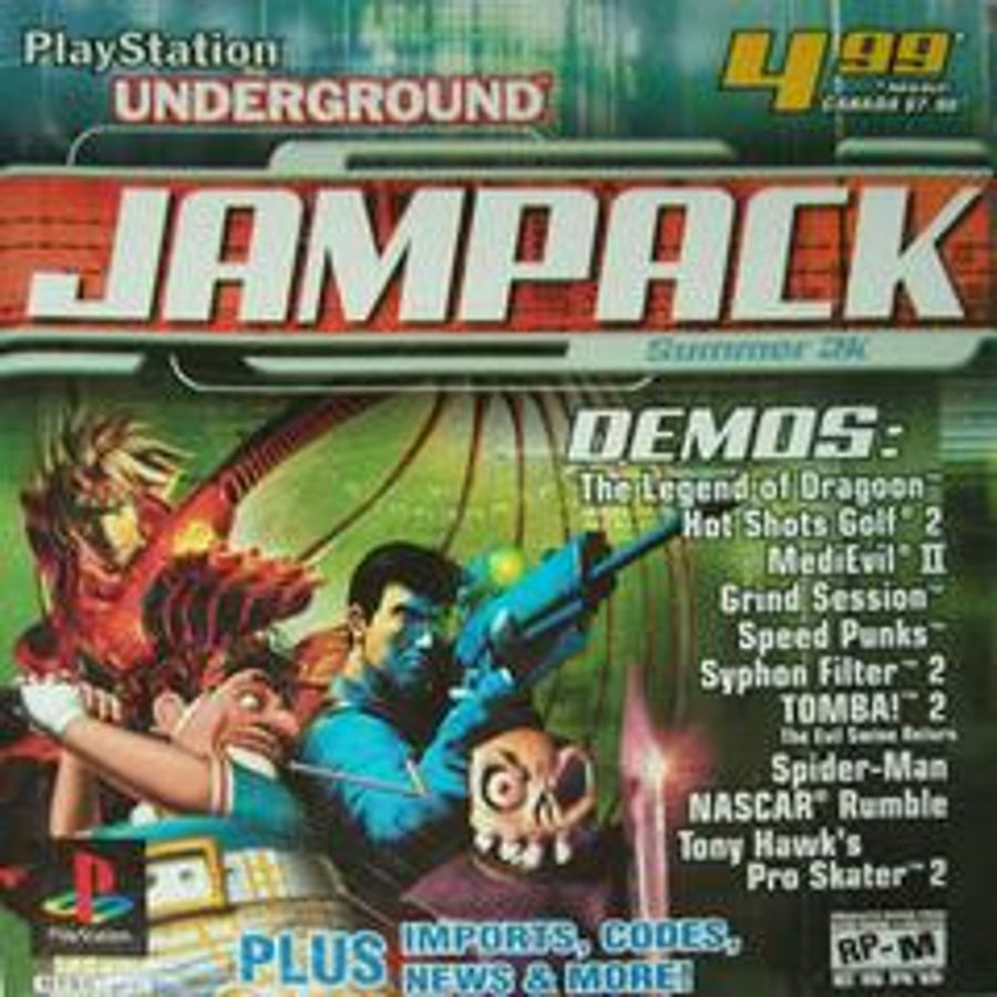 PlayStation Underground Jampack Summer 2000 - PlayStation