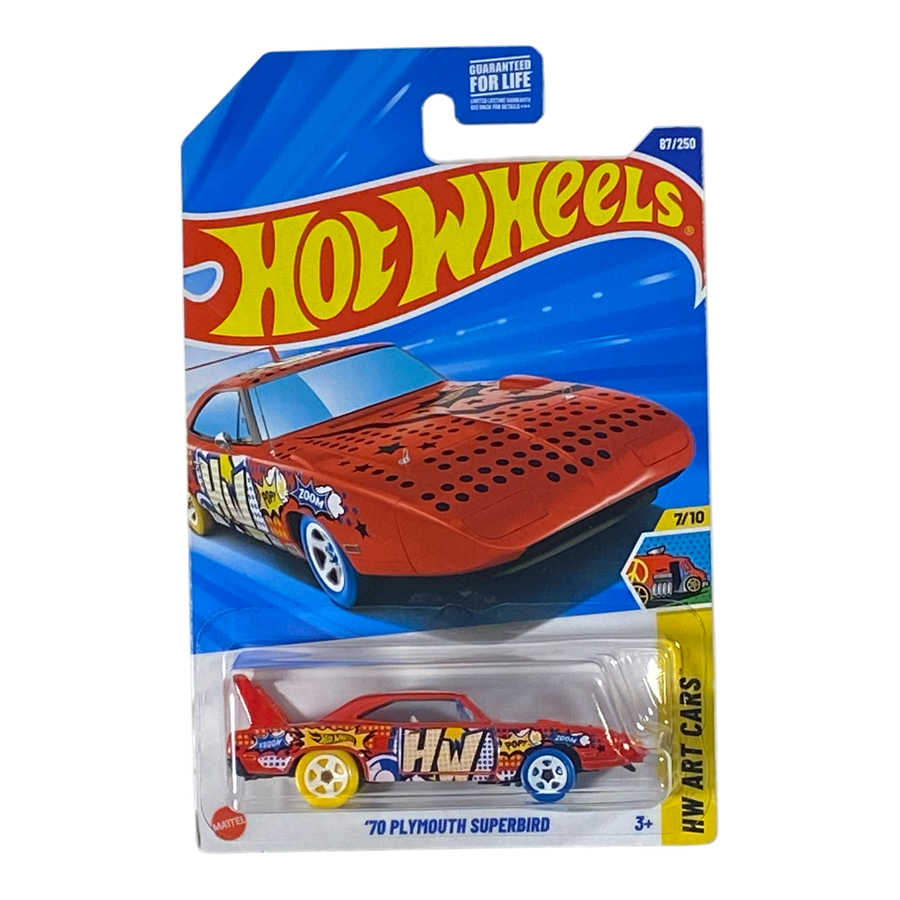Hot Wheels '70 Plymouth Superbird | Art Cars Series 7/10