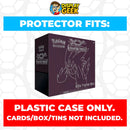 Plastic Protector for Pokemon TCG 2014 XY Phantom Forces Gengar ETB Elite Trainer Box
