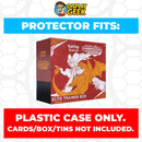 Plastic Protector for Pokemon TCG 2019 Sun & Moon Unbroken Bonds Reshiram, Charizard ETB Elite Trainer Box