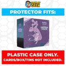 Plastic Protector for Pokemon TCG 2019 Sun & Moon Unified Minds Mewtwo, Mew ETB Elite Trainer Box