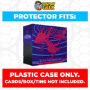 Plastic Protector for Pokemon TCG 2020 Sword & Shield Darkness Ablaze Eternatus ETB Elite Trainer Box
