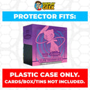 Plastic Protector for Pokemon TCG 2021 Sword & Shield Fusion Strike Mew ETB Elite Trainer Box