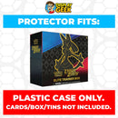 Plastic Protector for Pokemon TCG 2023 Crown Zenith Lucario ETB Elite Trainer Box
