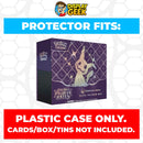Plastic Protector for Pokemon TCG 2024 Scarlet & Violet Paldean Fates Mimikyu Pokemon Center ETB Elite Trainer Box