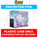 Plastic Protector for Pokemon TCG 2024 Scarlet & Violet Temporal Forces Walking Wake ETB Elite Trainer Box