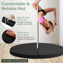 Pole Dance Crash Mat Round Portable Yoga Mat with EPE Foam