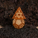 Polynesian Lava Glass Dice Set - Dice Around the World Collection
