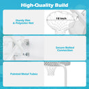 Pool Basketball Hoop Set with 2 Balls and Pump