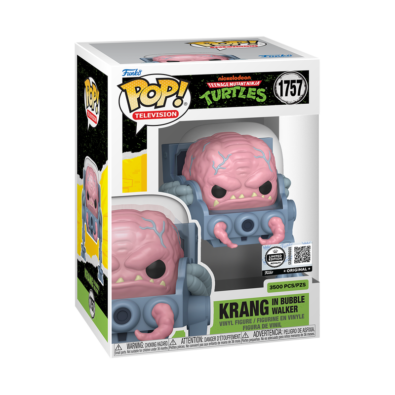 LE3500 Teenage Mutant Ninja Turtles Pop! Krang in Bubble Walker