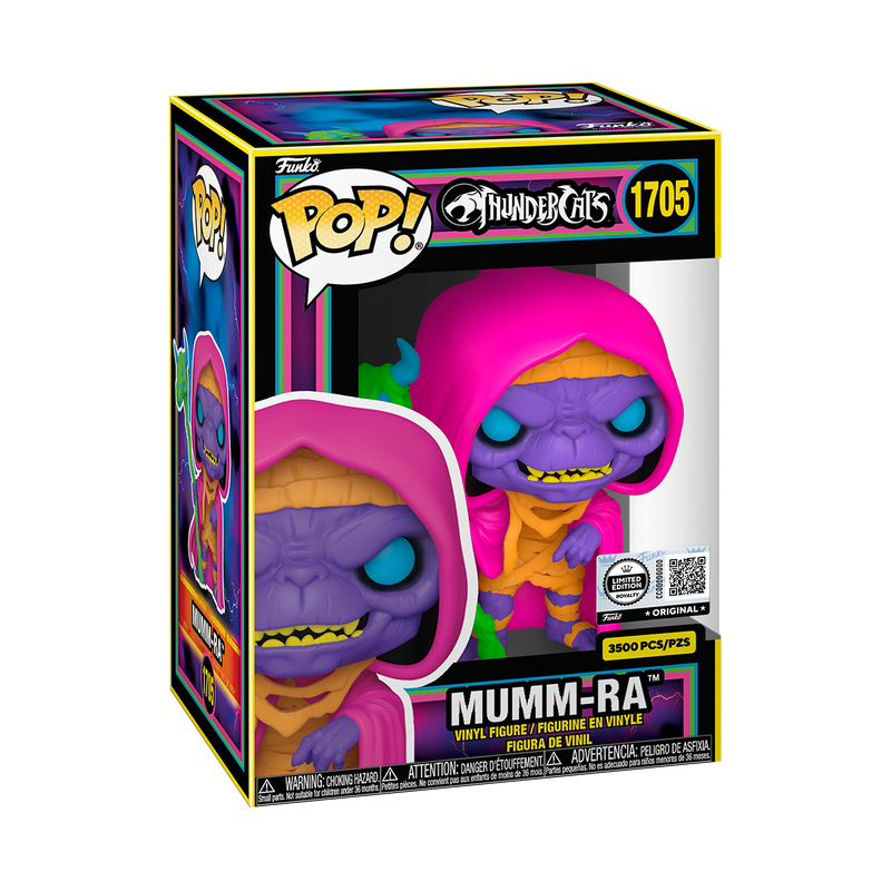 Thundercats Pop! Mumm-Ra (Black Light) with Pop! Protector