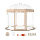 Pop Up Bubble Tent 10x10 FT for 8-10 People Weatherproof Pod with 540¬∞ Panoramic Clear PVC