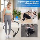 Portable AB Trainer with Headrest and Foam Handles