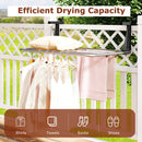 Portable Aluminum Clothes and Towel Drying Rack